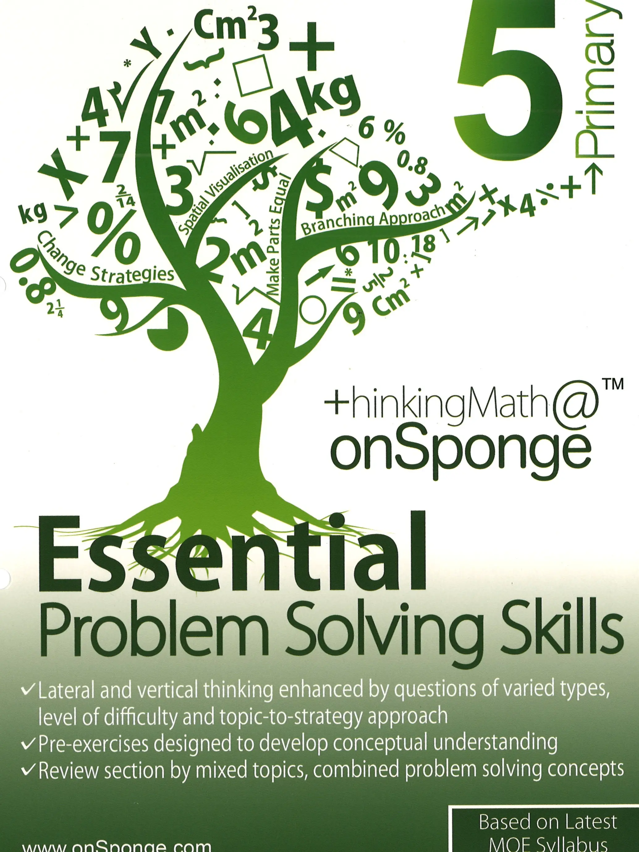 Primary 5 Essential Problem Solving Skills - Math Assessment Book by onSponge