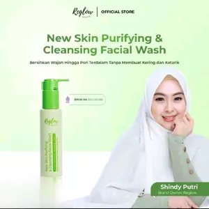New Reglow By dr Shindy Skincare Facial Wash 90ml
