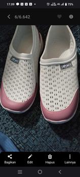 Product Review of Sepatu ATT MFS 160, sepatu Karet Wanita, sepatu jaring, putih kombinasi from T**y S**t 0