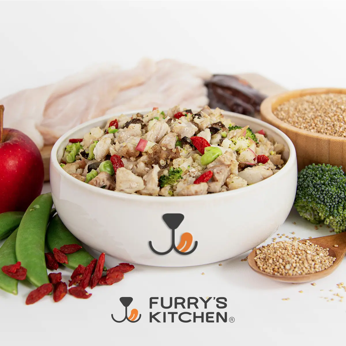 Crocodile & Quinoa Fresh Dog Food