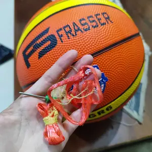 Bola Basket Olahraga Basketball Karet Natural Rubber Original Size 3 5 6 7 Termurah BBS RB 18