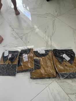 Product Review of Shafamarwa Kaos set Couple Keluarga Baju Atasan Tunik Sarimbit Family rekomendasi Lebaran Ayah Ibu Wanita dan Anak Cowok Cewek SM101 Hitam Muslim Pasangan Dewasa Katun from a**3 0