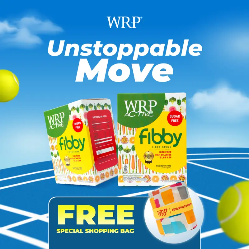 WRP Bundling Active Fibby Fiber Drink 105G+ Folded Bag 0