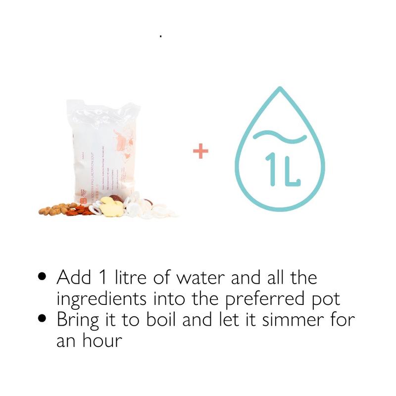 Madam Partum  Pro Lactation Rice Paper Pith Herbal Soup Essential - Herbs, Spices & Seasoning 1