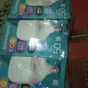 Paket 3 Pcs Lampu LED Jumbo 50 Watt Dan 40 Watt Cahaya Putih