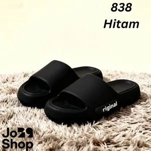 Sandal Slide Original Model Korea Dengan Bahan Eva Berkualitas Nyaman Untuk Dipakai Sandal Tahan Lama Dan Tahan Air Anti Licin
