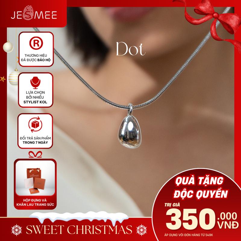  Vòng Cổ Nữ Đơn Giản Thiết Kế Độc Đáo Dot Jesmee -  N2886 