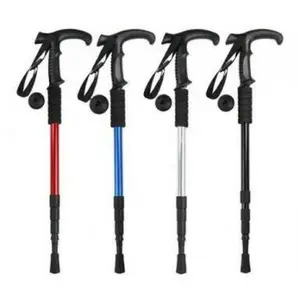 Alat Tongkat Jalan Tongkat Gunung Tracking Pole Antishock 819-387 Alat Camping Outdoor