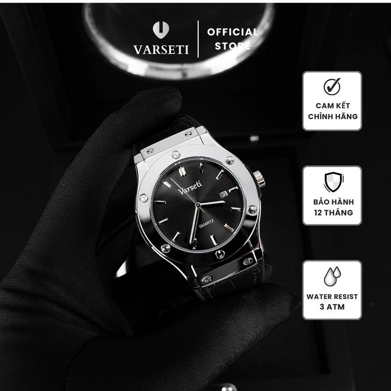 [ MS STORE X VŨ VĂN KHẢI ] Đồng Hồ Nam Varseti  Phiên Bản Cao Cấp Thời Trang, Sang Trọng - M155