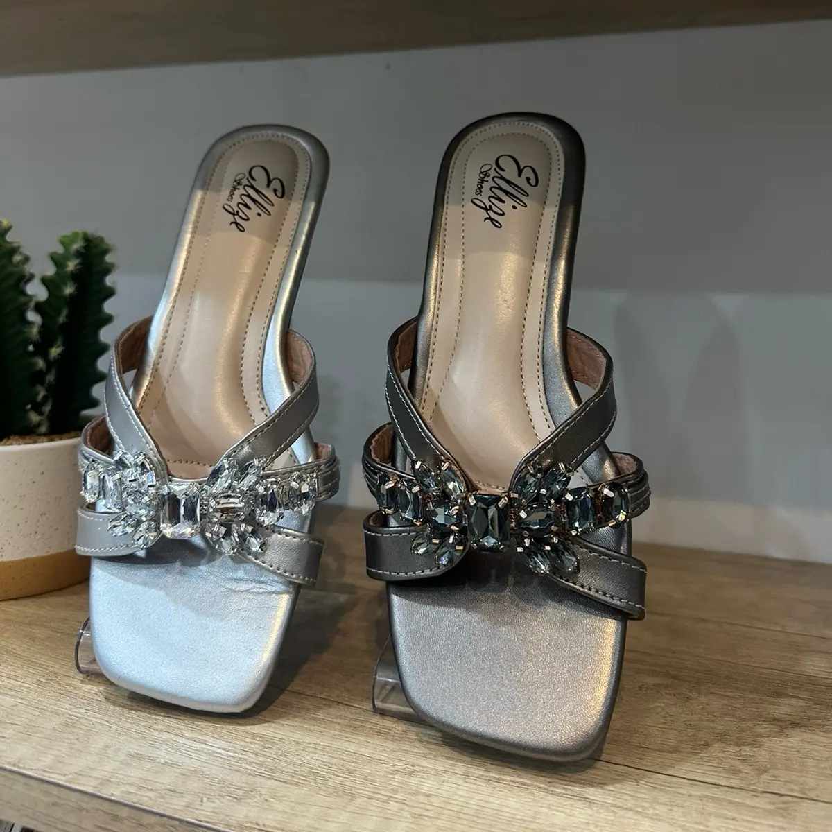 DELINA FLAT wanita hak 1cm casual formal