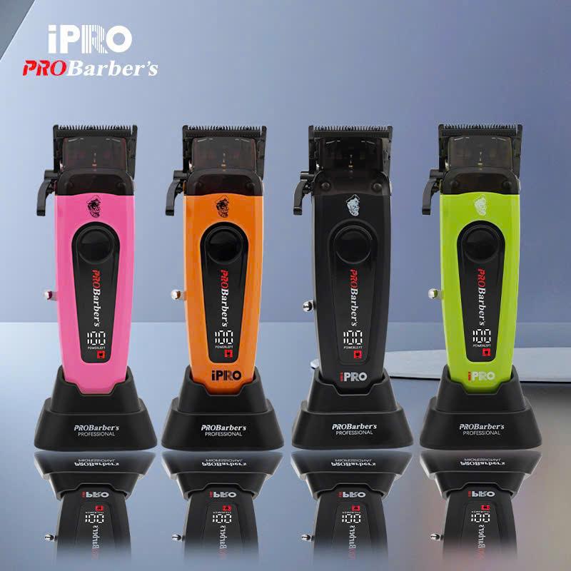 Tông đơ cắt tóc PRO baber IPRO 1095 bản mới 7500v có led báo pin