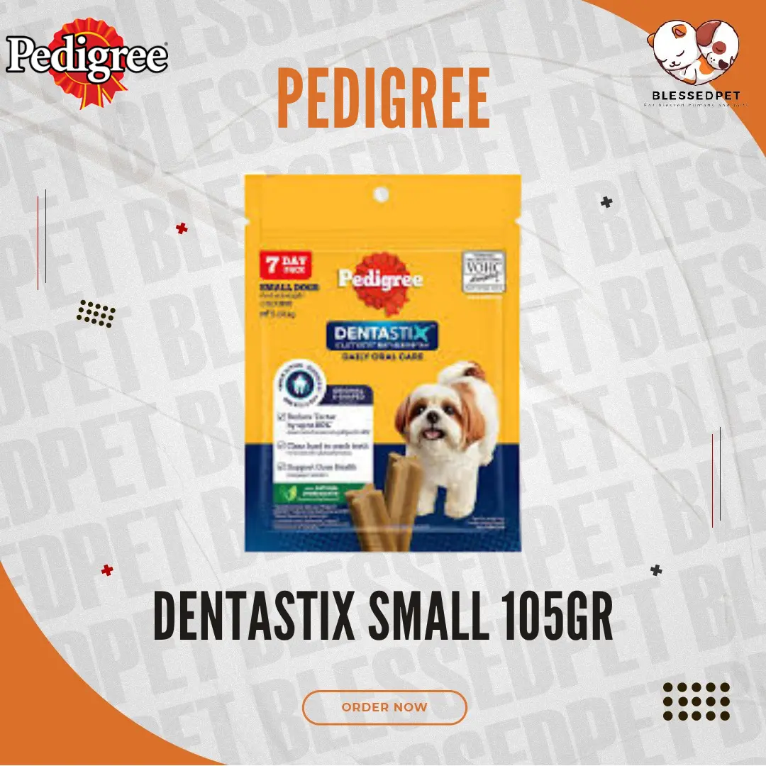PEDIGREE Dentastix Small Snack Dental Anjing 105gr | Cemilan Dental Anjing Ras Kecil