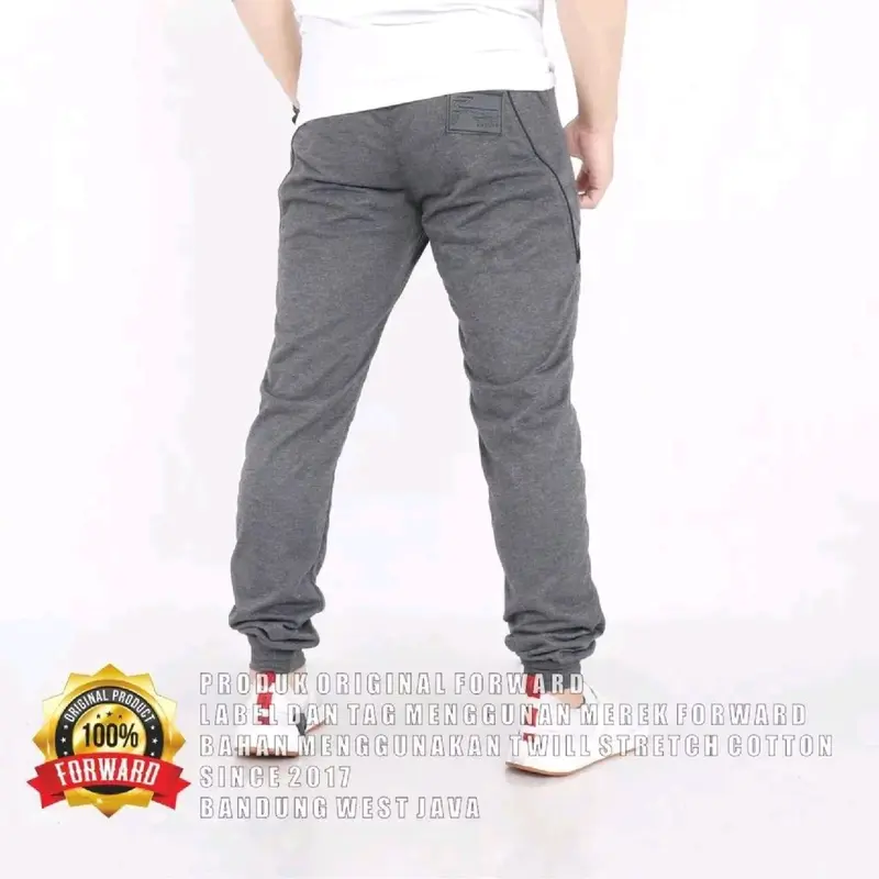 Celana Jogger Pria Wanita Babyterry Panjang Celana Joger Training Forward System 8