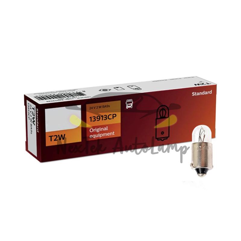 Product Introduction of For Philips T10 S25 T2W T4W T5 R5W R10W C5W 24V Standard Halogen Lamp Original Truck Signal Turn Bulb (1 Bulb) 19