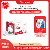 Gambar CGM Sinocare iCan3, Dapatkan 1 Alat Safe Accu Gratis Contionus Glucose Monitor Cek Gula Darah Tempel continuous gcm diabetes ican i3 tes tanpa cucuk dari SINOMED OFFICIAL STORE Kota Tangerang 1 Tokopedia