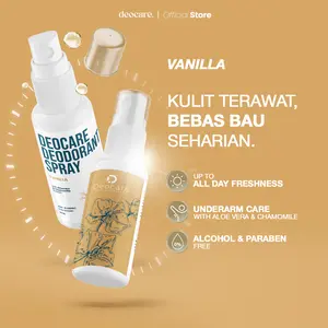DEODORANT SPRAY TAWAS DEOCARE PENGHILANG BAU BADAN 60 ML AMPUH Ketiak Wangi