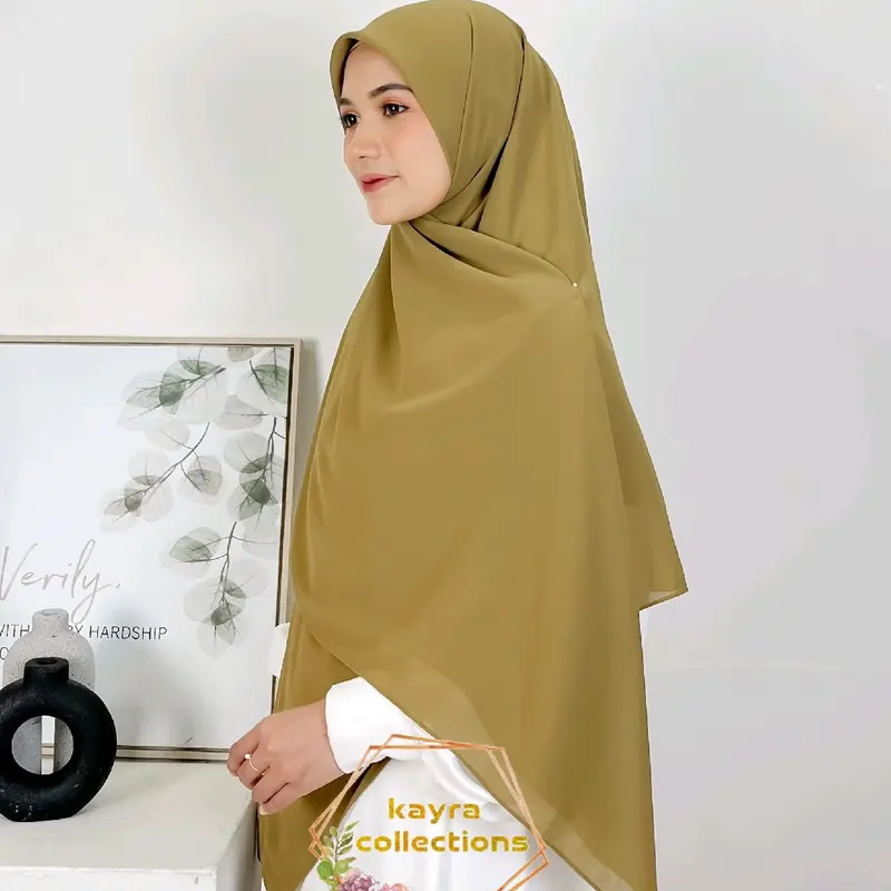 segiempat ceruti baby doll 145x145 segi empat syari nyaman muslim square  jilbab  ceruty  kerudung 4