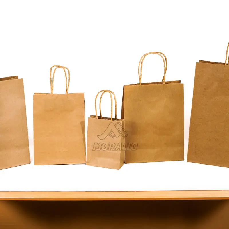 5 Pcs Paper Bag Tas Souvenir Paper Craft Goodie Bag Tas Belanja 3