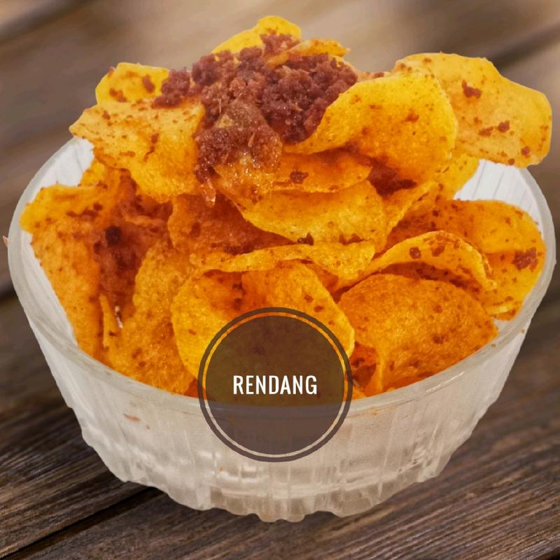 Keripik Kentang Rasa Rendang 120gr 3