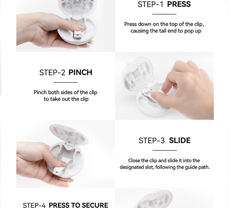 (ANGEL BLACK) 1.0 WOSADO Bulumata Magnetic Bulumata Eyelash Extention