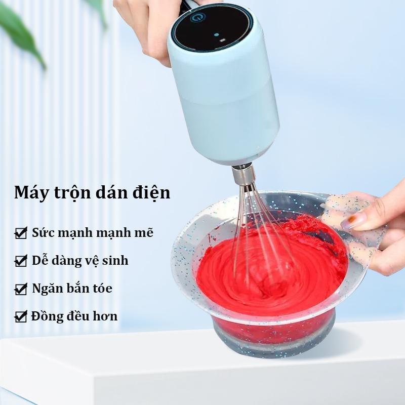 Dụng Cụ Trộn thuốc nhuộm tóc Máy Trộn Điện Thích Hợp Cho Tiệm Làm Tóc