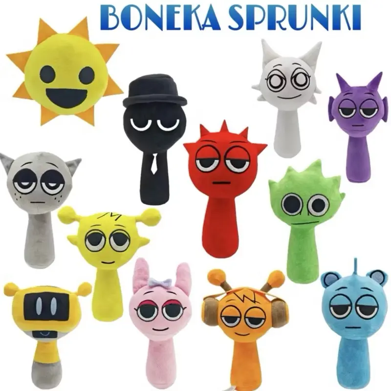 ￼BONEKA SPRUNKI / BONEKA HOROR GAME SPRUNKI 30cm Dolls Toys 0