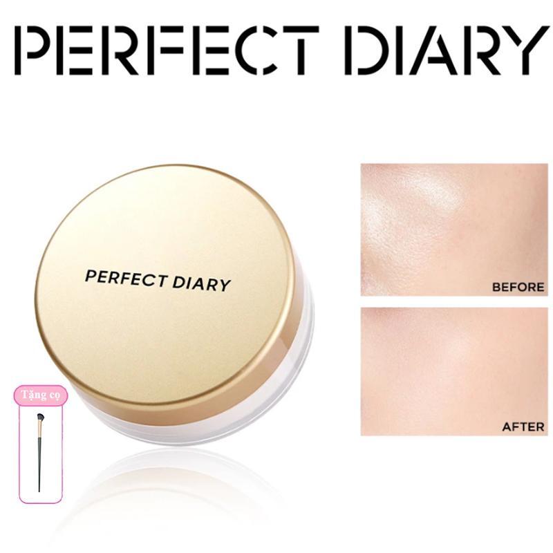 【Mua Live Mần Đẹp tặng cọ Phấn PERFECT DIARY, Với Bông Đánh, Không Thấm Nước, Phấn Phủ Lì Hoàn Hảo, Thích Hợp Để Trang Điểm, Kiểm Soát Dầu, Mỹ Phẩm Chuyên Nghiệp, Hoàn Thiện Hoàn Hảo,7g