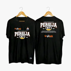 T-shirt baju kaos ANNIVERSARY PERSIJA JAKARTA 97 / desain THE JAKMANIA
