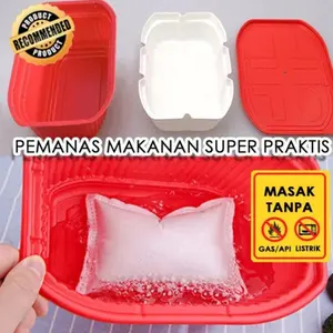 Self heating pack / Alat masak tanpa api / Alat masak hiking camping