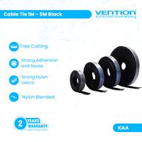 Gambar Vention KAA Kabel TIE Winder Protector Earphone Velco Organizer - KAA - BLACK, 1m - BLACK, 1 Meter dari Vention Authorized Malang Kota Surabaya 1 Tokopedia