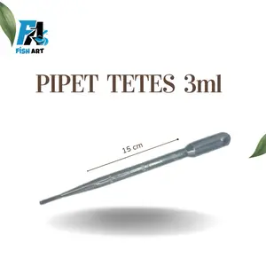 PIPET TETES 3ml PIPET ALAT KASIH PAKAN IKAN