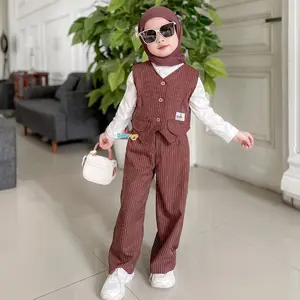 Tifana Oneset/pakaian fashion anak perempuan/setelan stelan anak perempuan/cardigan kardigan anak perempuan/vest anak/outer rompi rajut anak/vest rajut outer anak perempuan import/baju import anak perempuan/oneset anak perempuan import korea/babyara.id