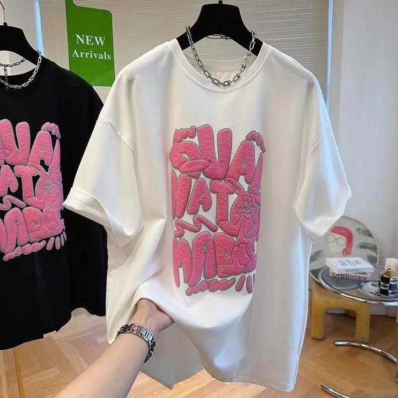 Kaos Oversize Wanita / Kaos Distro WANITA/ Kaos Streetwear Oversize / Baju Kaos Distro / Kaos / Wanita / COD/TERSEDIA 3 SIZE L XL-XXL 0