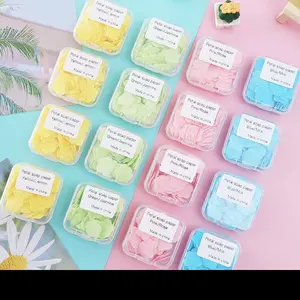 Sabun Kertas Mini Motif Bunga