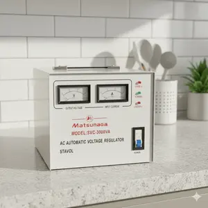 Stabilizer Matsunaga SVC-3000 Stavol Alat Penstabil Listrik 3000 Watt