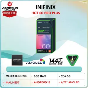 INFINIX HOT 60 PRO PLUS 8GB 256GB BNIB - GARANSI RESMI