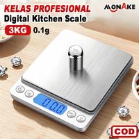 Gambar Monake German Timbangan Dapur Digital Baker Kitchen Scale Waterproof 10kg 3kg 1g 0.1g Skala Dapur Digital Multi-Unit Steinless Steel Tahan air - Biasa (10kg/1g)
 dari NESO Premium Store Kota Administrasi Jakarta Barat 1 Tokopedia