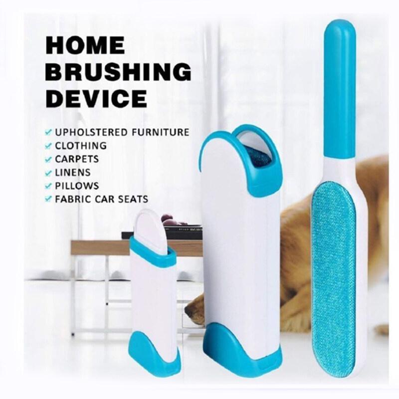 Pembersih Bulu Melekat Fur Remover Comb Lint Roller Dust Cleaning Clothes 0