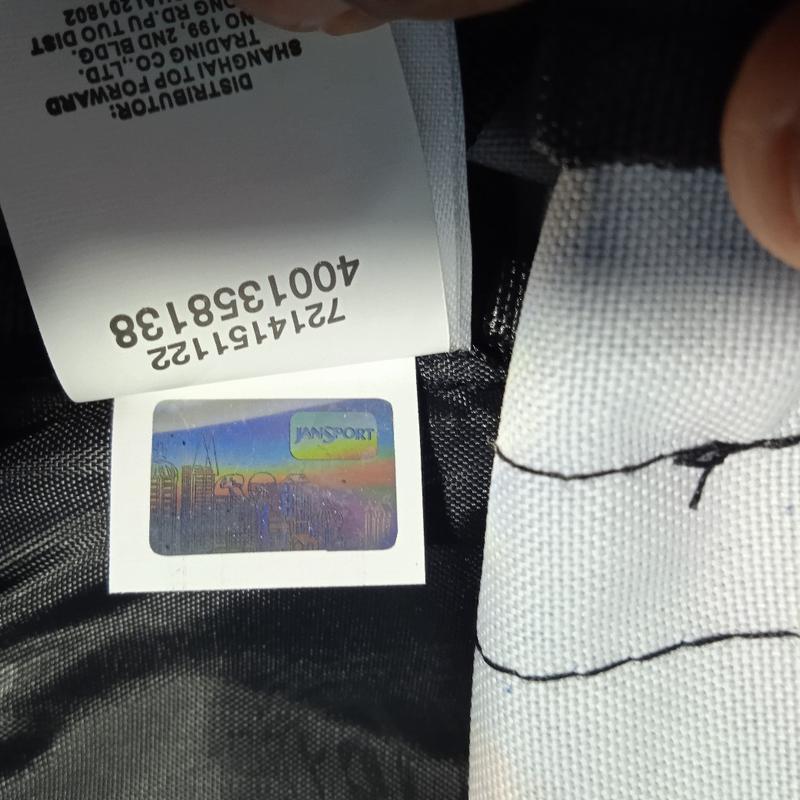 Product Introduction of JanSport Motif Incredibles (HOLOGRAM JS+BARCODE BISA DI SCAN) (SLETING JS+RING JS) FULL TAG EMBOS 0
