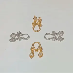 Anting Kait Juntai Sangkar Cristal (Perak 925)