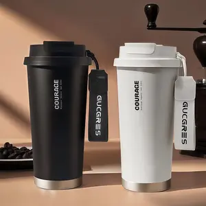 Termos Gelas Botol Minum Panas Dingin Kopi Teh 500ml Thermos Vacuum Hot Cold Double Wall Stainless Steel Vacuum Cup Travel Mug