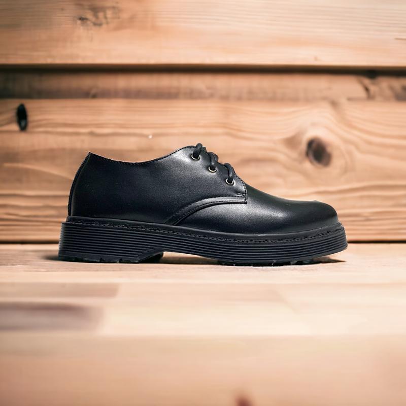 Sepatu Formal Docmart Pria Marteen Pantofel Slop Kasual Hitam Kerja ...