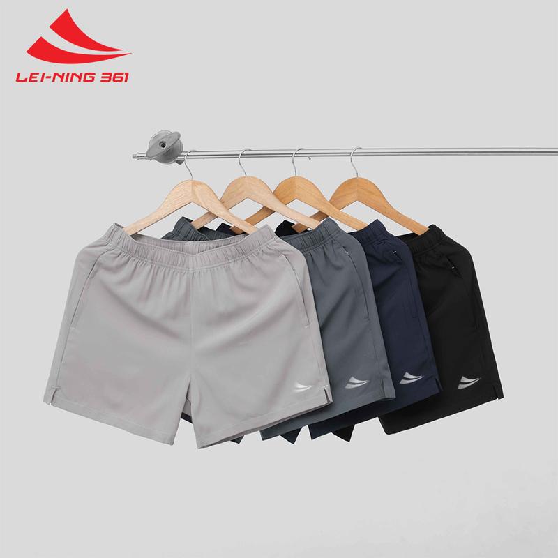 Quần Thể Thao Nam Lei-Ning 361 5 Inch, Quần Đùi Nam Siêu Nhẹ Cho Tập Gym, Chạy Bộ Short Co Giãn Dễ Vận Động - 5inch.361
