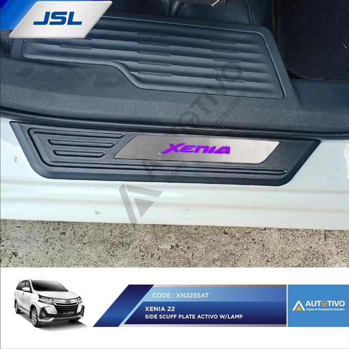 Gambar JSL Sillplate Samping New Xenia 2019 Model Activo Sporty Lamp dari Autotivo Official Kota Tangerang Selatan Tokopedia