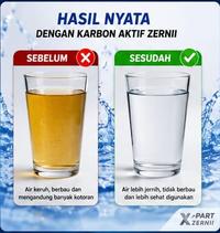 Gambar Zernii Refill Karbon Aktif Filter Air – Penjernih Air Keran & Shower Anti Bau, Klorin & Kotoran dari X-Part Zernii Kota Administrasi Jakarta Barat 3 Tokopedia