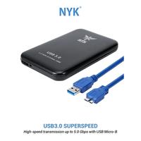Gambar NYK Casing Hard Disk SSD External Case 2.5" Sata USB 3.0 RANDOM COLORS dari NYK Indonesia Kota Administrasi Jakarta Pusat 4 Tokopedia
