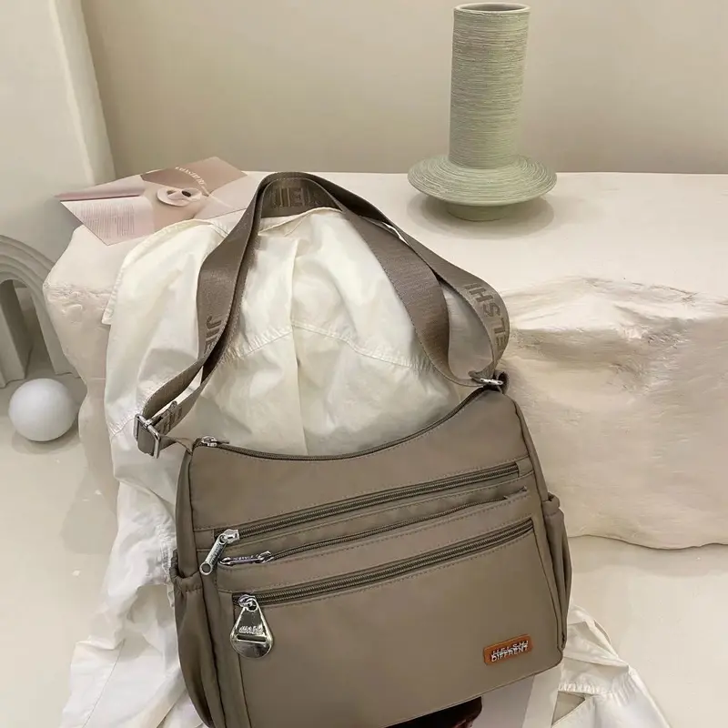 ￼Jielshi Tas Selempang Wanita 3760 -Slingbag Berbahan Parasut Premium Furing Full Embos 6
