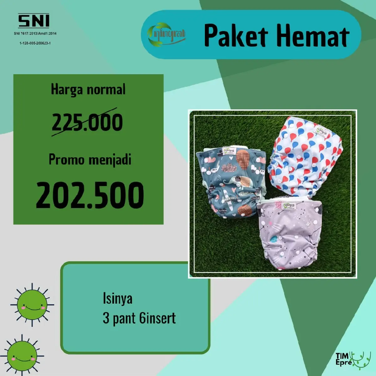 Paket mix clodi