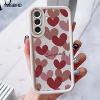 Gambar YWSBFID Casing Hp untuk Samsung A36 5G A26 5G A56 5G Case Pola Cinta Kasing Anti Drop Kesing Silikon Softcase Casing - Gaya1, Samsung A36 5G dari YWSBFID MALL Kab. Tangerang 4 Tokopedia