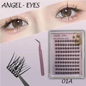 Bulu Mata Palsu Tanpa Lem Berkualitas Tinggi Alami Riasan Mata Desain Eksklusif Eyelash False Eyelashes Bulumata